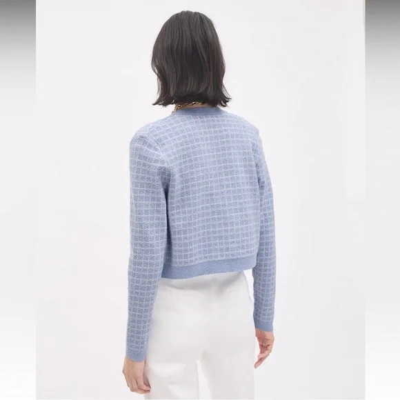 RW&CO. Long-Sleeve Plaid Cardigan - Picture 4 of 6